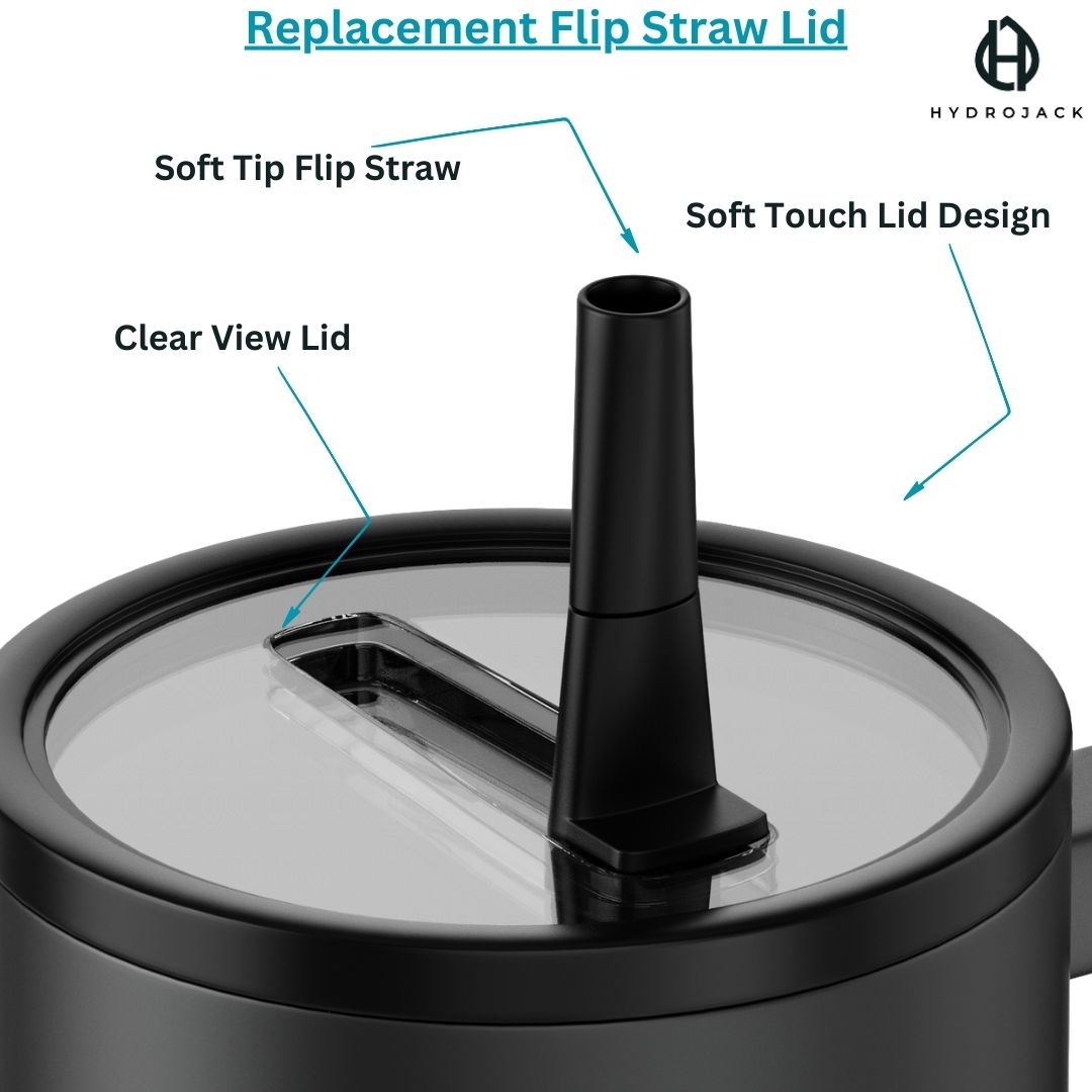 Cargo 40oz Tumbler Replacement Lid: Free Straw Included